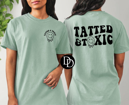 TATTED AND TOXIC PRINTED APPAREL L23