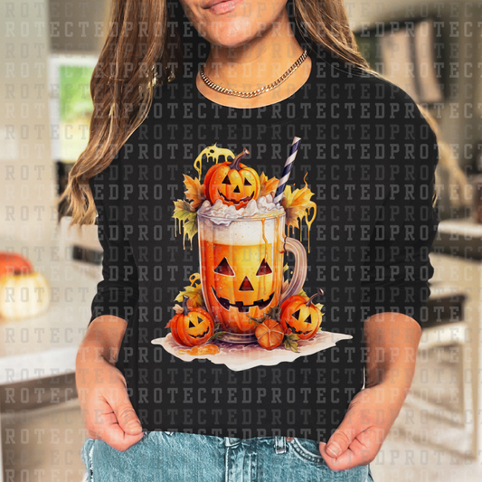 PUMPKIN DRINK FULL COLOR PRINTED APPAREL 41