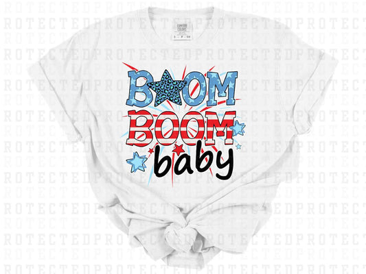 BOOM BOOM BABY FULL COLOR PRINTED APPAREL H15