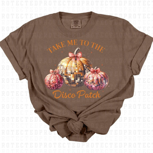 TAKE ME TO THE DISCO PATCH FULL COLOR PRINTED APPAREL 52