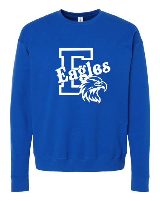 E ROYAL CREWNECK SWEATSHIRT 340