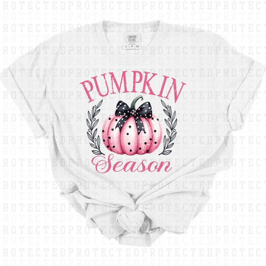 PUMPKIN SEASON DISTRESSED FULL COLOR PRINTED APPAREL 95