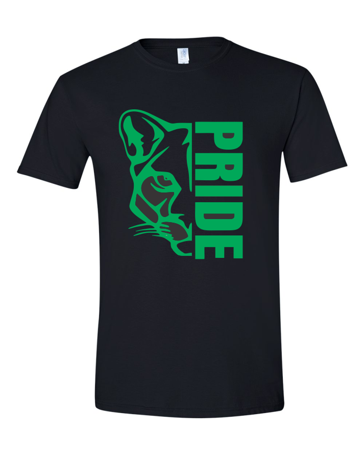 CLOW PRIDE BLACK UNISEX T-SHIRT