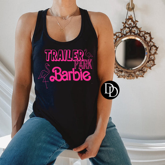 TRAILER PARK BARBIE PRINTED APPAREL L29