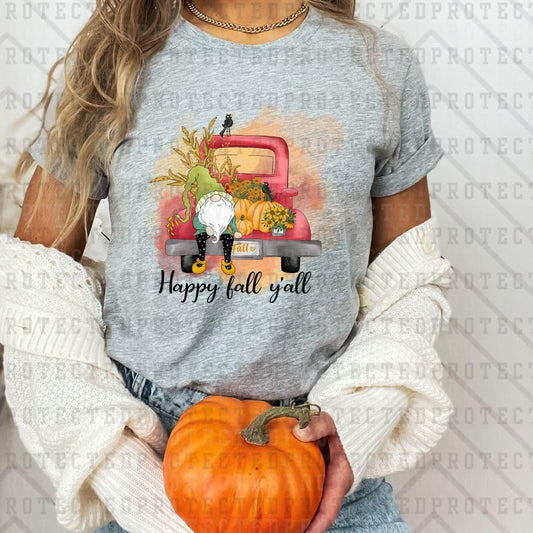 HAPPY FALL Y'ALL FULL COLOR PRINTED APPAREL 24