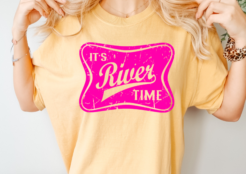 IT'S RIVER TIME SINGLE COLOR TRANSFER F4