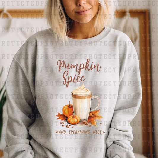 PUMPKIN SPICE AND EVERYTHING NICE FULL COLOR PRINTED APPAREL 13