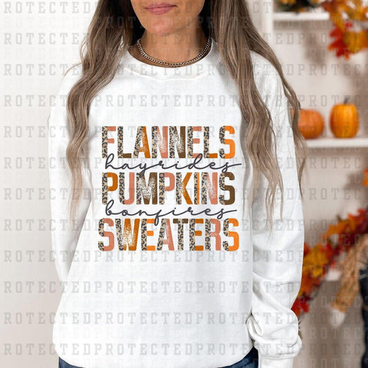 FLANNELS PUMPKINS SWEATERS FULL COLOR PRINTED APPAREL 66