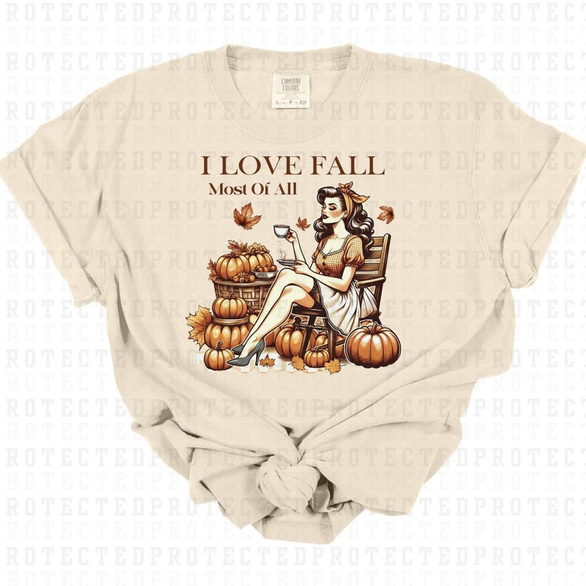 I LOVE FALL MOST OF ALL FULL COLOR PRINTED APPAREL 17