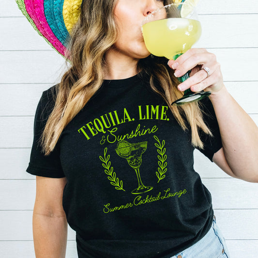 TEQUILA. LIME. PRINTED APPAREL K4