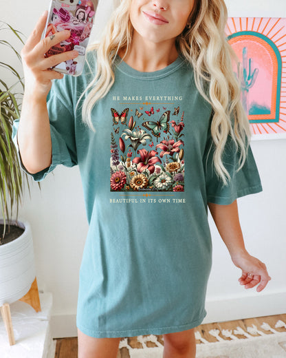 HE MAKES EVERYTHING BEAUTIFUL FULL COLOR TRANSFER 1031