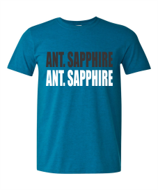 LARGE ANTIQUE SAPPHIRE IN STOCK GILDAN SOFTSTYLE T-SHIRT