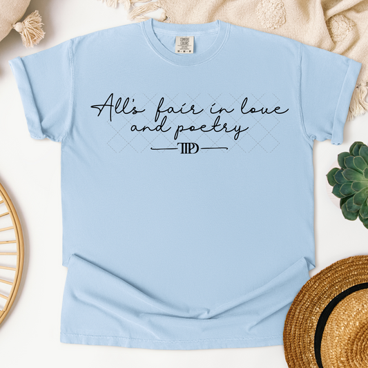 ALL'S FAIR IN LOVE FULL COLOR PRINTED APPAREL G16