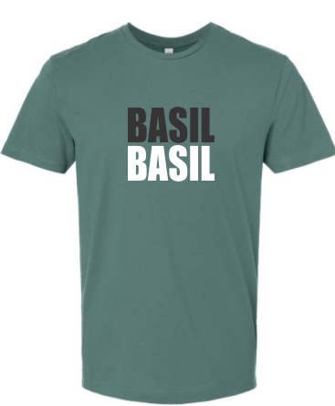 SMALL BASIL IN STOCK LAT FINE JERSEY T-SHIRT