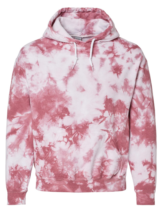 2XL PRE-ORDER TIE-DYE UNISEX HOODED SWEATSHIRT