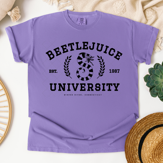 BEETLE UNIVERSITY PRINTED APPAREL H2