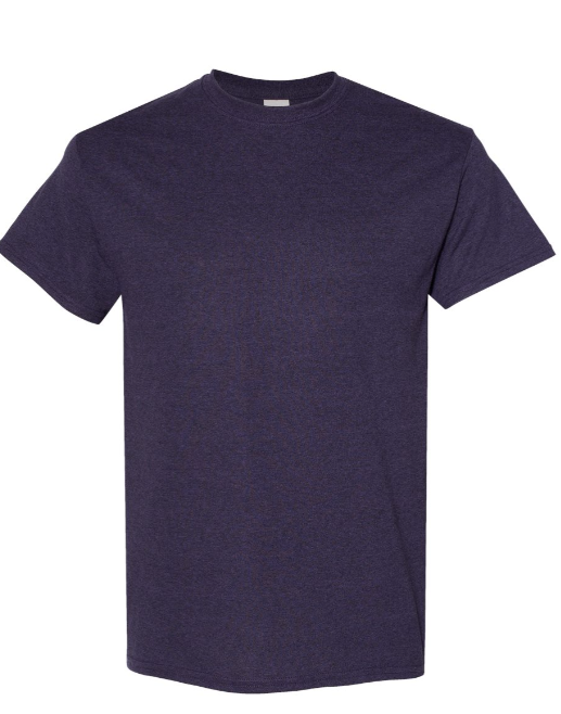 SMALL BLACKBERRY GILDAN HEAVY COTTON T-SHIRT