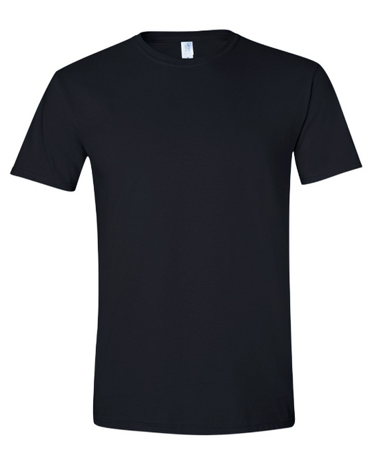 LARGE BLACK IN STOCK HANES T-SHIRT