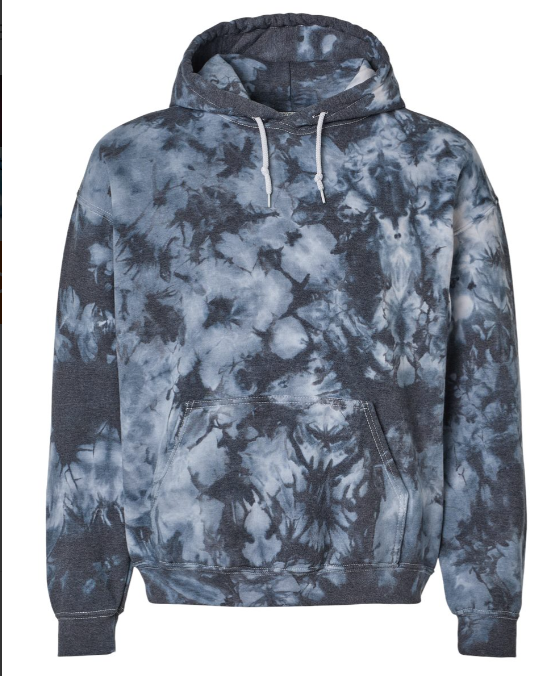 2XL PRE-ORDER TIE-DYE UNISEX HOODED SWEATSHIRT