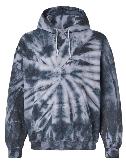 2XL PRE-ORDER TIE-DYE UNISEX HOODED SWEATSHIRT