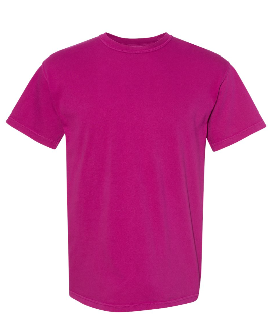 LARGE PRE-ORDER COMFORT COLOR T-SHIRT 100% COTTON