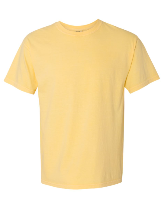 LARGE PRE-ORDER COMFORT COLOR T-SHIRT 100% COTTON