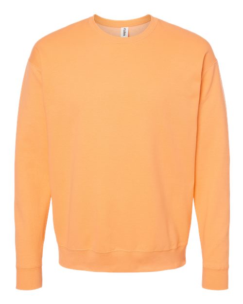 XL RTS CANTALOUPE TULTEX CREW SWEATSHIRT