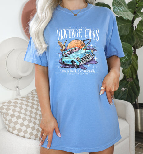 VINTAGE CARS FULL COLOR PRINTED APPAREL 126