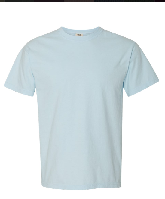 LARGE PRE-ORDER COMFORT COLOR T-SHIRT 100% COTTON