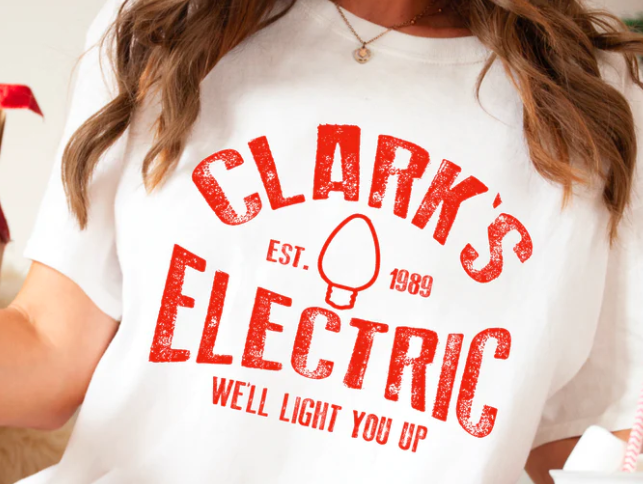 CLARK'S ELECTRIC PRINTED APPAREL J15