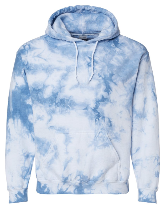 3XL PRE-ORDER TIE-DYE UNISEX HOODED SWEATSHIRT