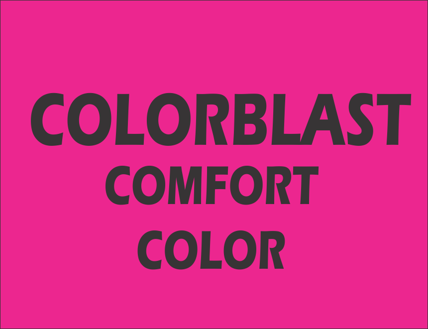 2XL PRE-ORDER COMFORT COLOR COLORBLAST T-SHIRT