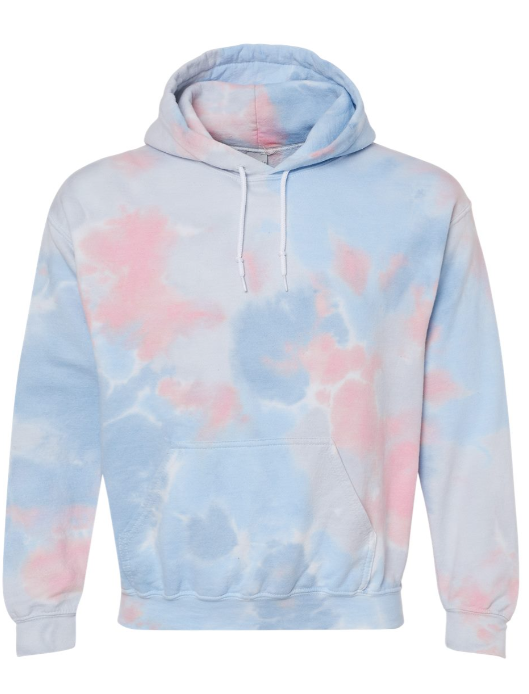 3XL PRE-ORDER TIE-DYE UNISEX HOODED SWEATSHIRT