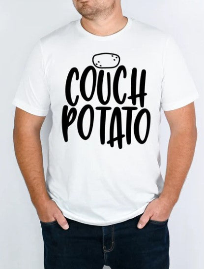 COUCH POTATO PRINTED APPAREL B30