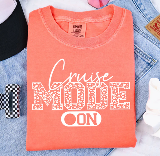 CRUISE MODE ON PRINTED APPAREL G10