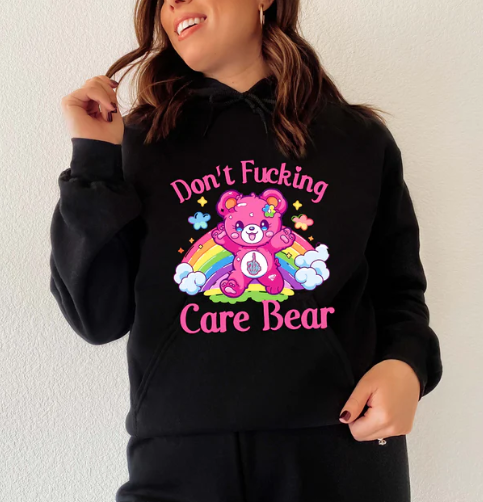 DON'T F ING CARE FULL COLOR PRINTED APPAREL G13