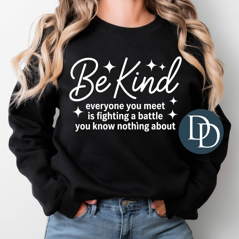 BE KIND SINGLE COLOR PRINT D1
