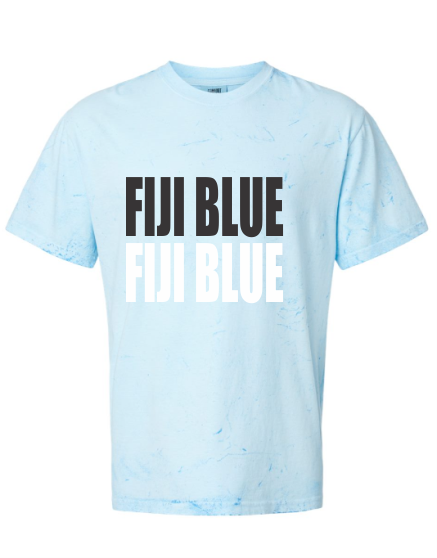 3XL RTS FIJI BLUE COLORBLAST COMFORT COLOR T-SHIRT