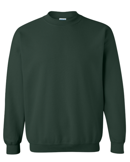 XL FOREST GREEN TULTEX CREWNECK SWEATSHIRT