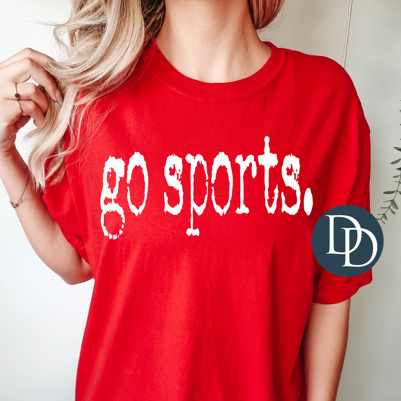 GO SPORTS SINGLE COLOR PRINT D3