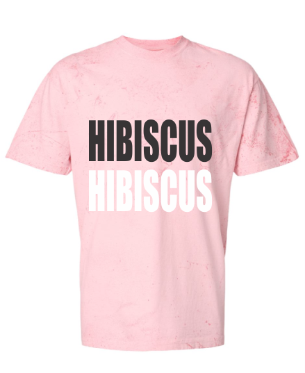 XL RTS HIBISCUS COLORBLAST COMFORT COLOR T-SHIRT