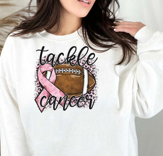 TACKLE CANCER FULL COLOR PRINTED APPAREL F26