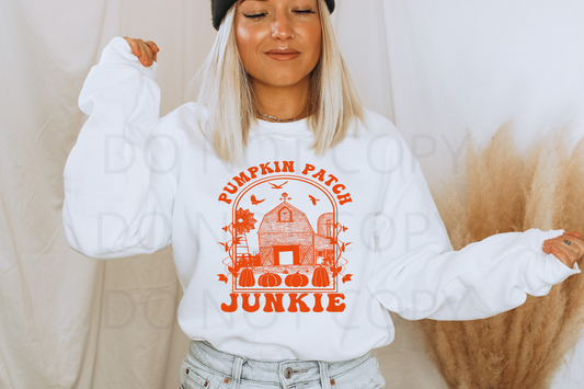 PUMPKIN PATCH JUNKIE PRINTED APPAREL C17