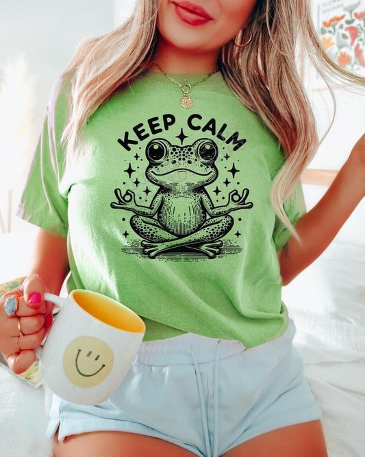 KEEP CALM PRINTED APPAREL L4