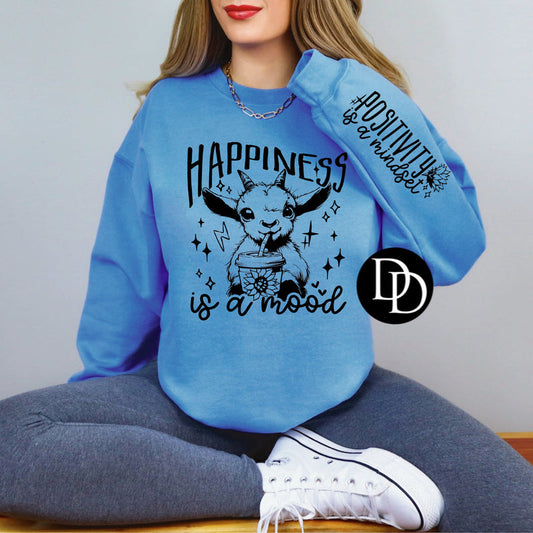 HAPPINESS IS A MOOD PRINTED APPAREL L7