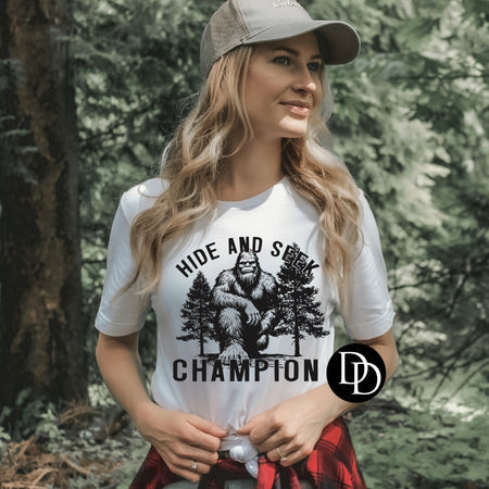 HIDE AND SEEK CHAMPION PRINTED APPAREL L9