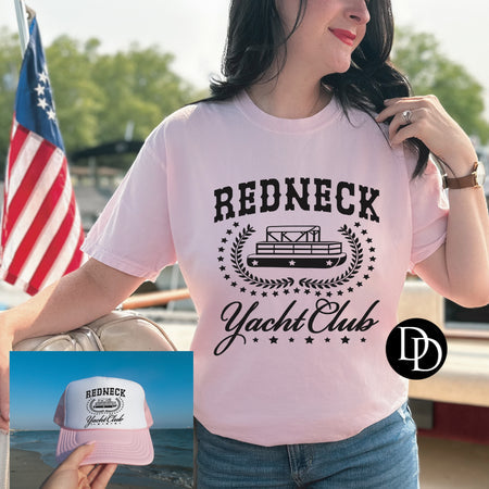 REDNECK YACHT CLUB W/POCKET PRINTED APPAREL K8