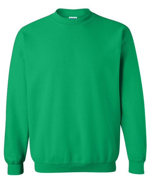 XL IRISH GREEN GILDAN CREWNECK SWEATSHIRT