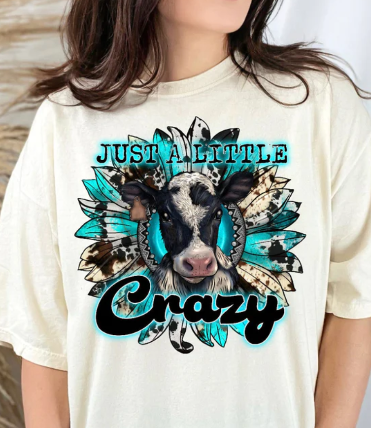 JUST A LITTLE CRAZY FULL COLOR PRINTED APPAREL 261