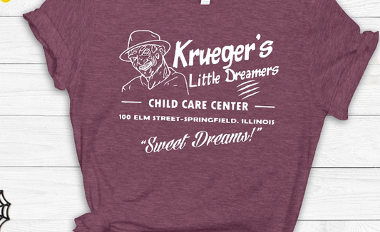 LITTLE DREAMERS **BLACK INK NOT WHITE** PRINTED APPAREL B13